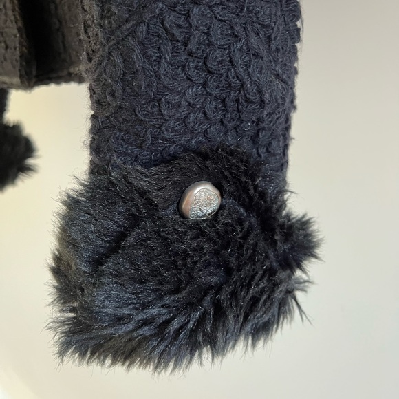 Custo Barcelona jacket fur and wool - Picture 3 of 5